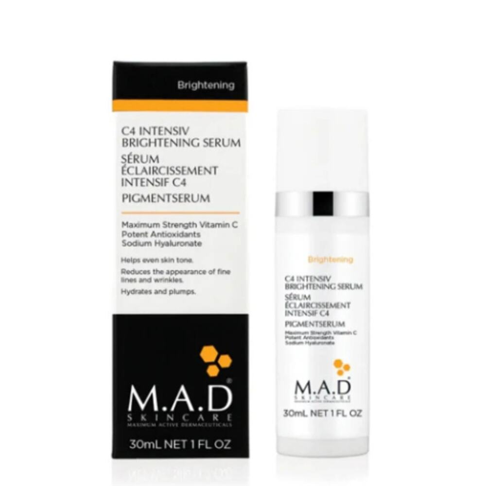M.A.D Skincare C4 INTENSIV BRIGHTENING SERUM New sealed in box